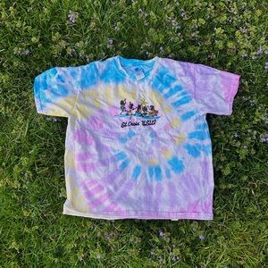 USVI Tie-Dye Baby Tee